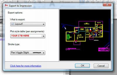 import pcp file autocad