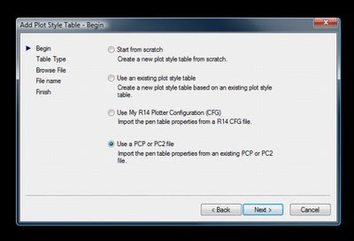 export autocad plot style