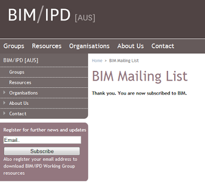 Australian BIM and IPD Resources