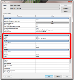 Revit 2013 railings – almost 7 months old, but have you used them?