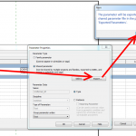 To rebuild a Shared Parameter file, use the Export option from Family or Project