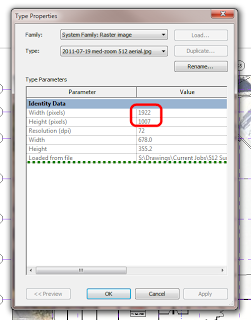 How to reset the scale of an imported image to its original values