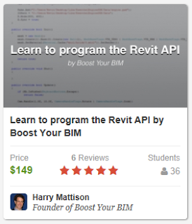 Learn the Revit API from the best Revit programmer in the world