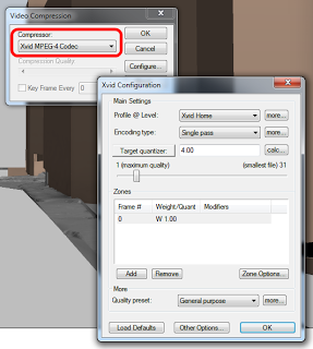 Using Xvid as an Encoder for Revit and Navisworks Animations (and How to Fix corrupted AVI files)