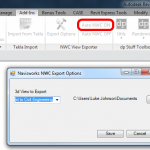 Auto NWC View Exporter (realtime watcher addin) for Revit, by Kyle Morin