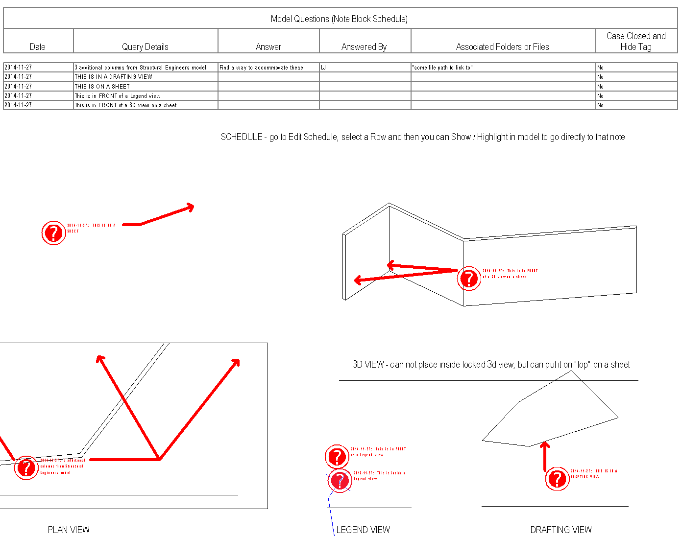 Intelligent Issue Tracking in Revit, with download. » What Revit Wants