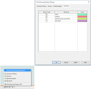 Set Worksharing Display Mode for All Views in Revit