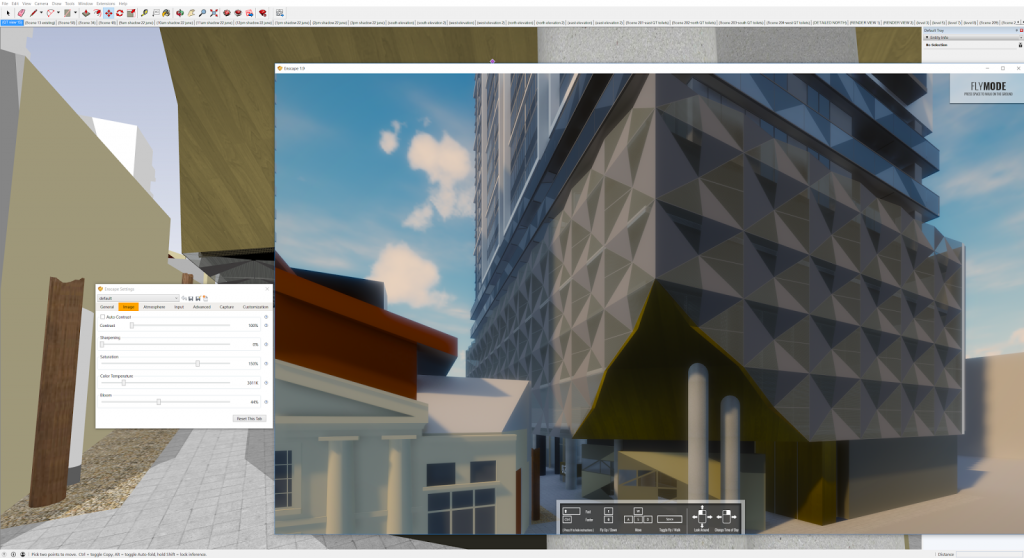 sketchup and enscape