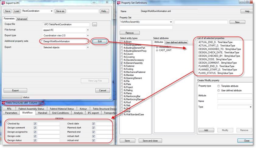 revit to navisworks export settings