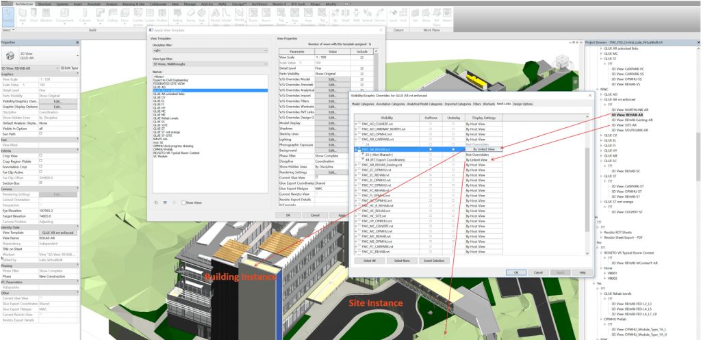 linking revit models