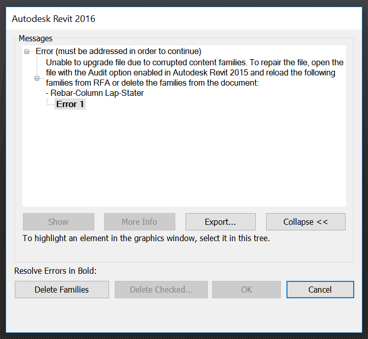 Upgrading Corrupt or Problem Models in Revit, and How to Fix Spot Elevation Not Detecting Linked Element